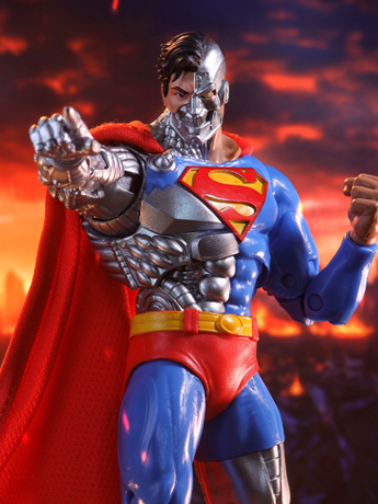 The Return of Superman DC Multiverse McFarlane Vault Collection Cyborg Superman image 2
