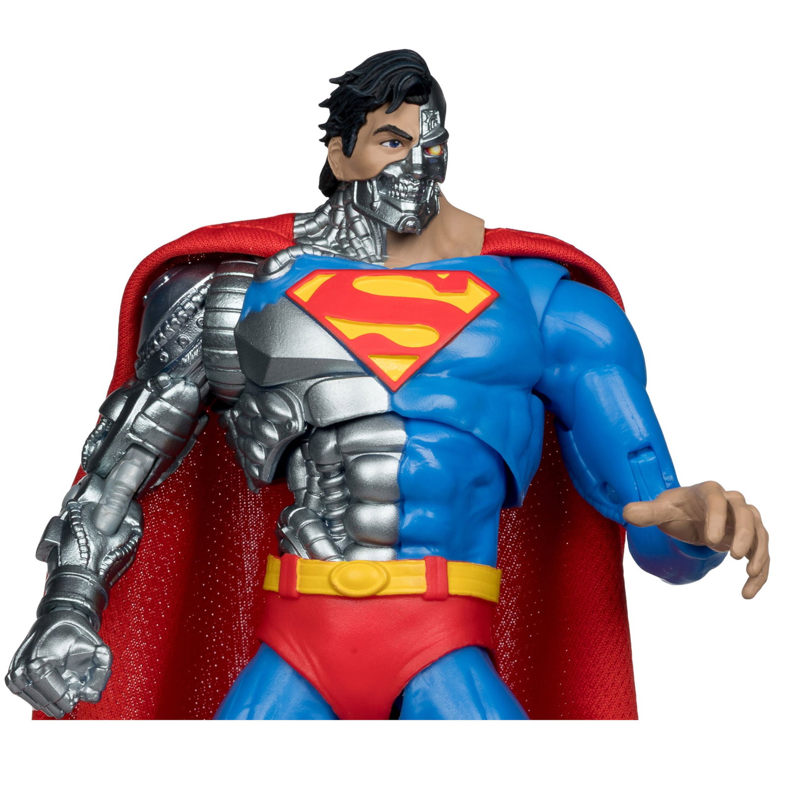 The Return of Superman DC Multiverse McFarlane Vault Collection Cyborg Superman image 9