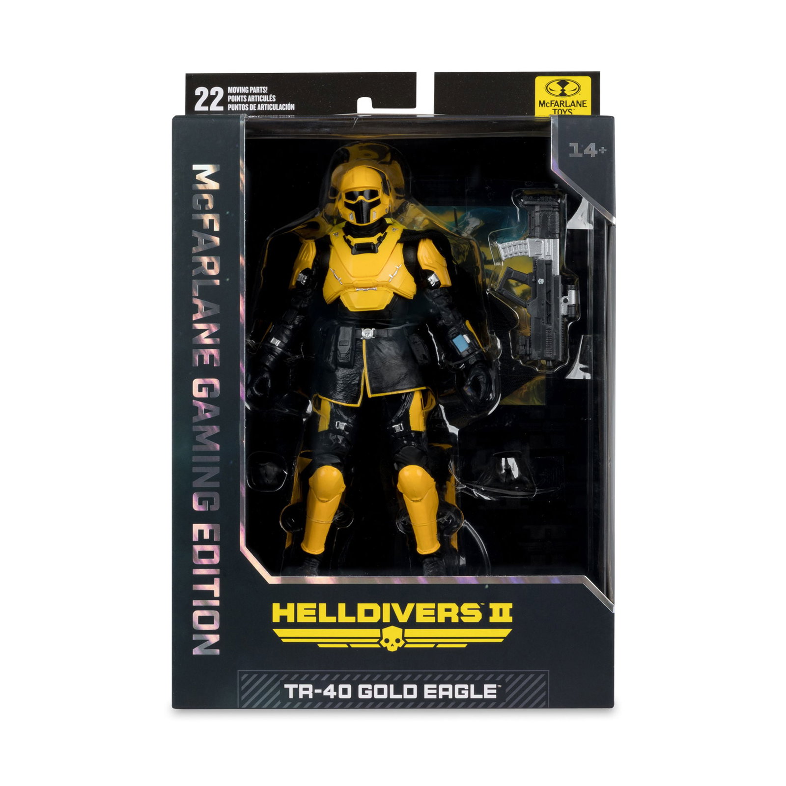 Helldivers 2 McFarlane Gaming Edition T4-40 Gold Eagle image 10