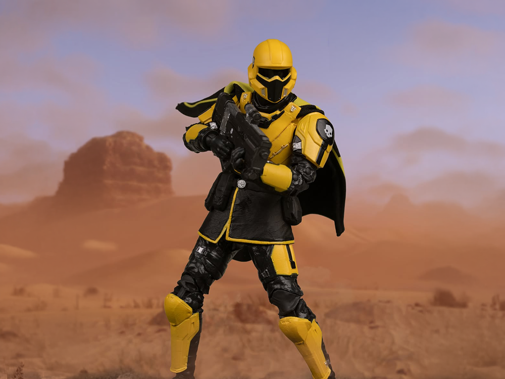 Helldivers 2 McFarlane Gaming Edition T4-40 Gold Eagle image 1