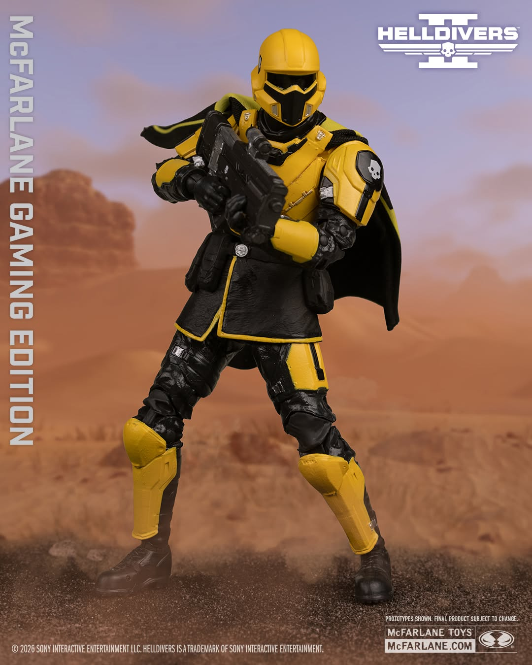 Helldivers 2 McFarlane Gaming Edition T4-40 Gold Eagle image 3