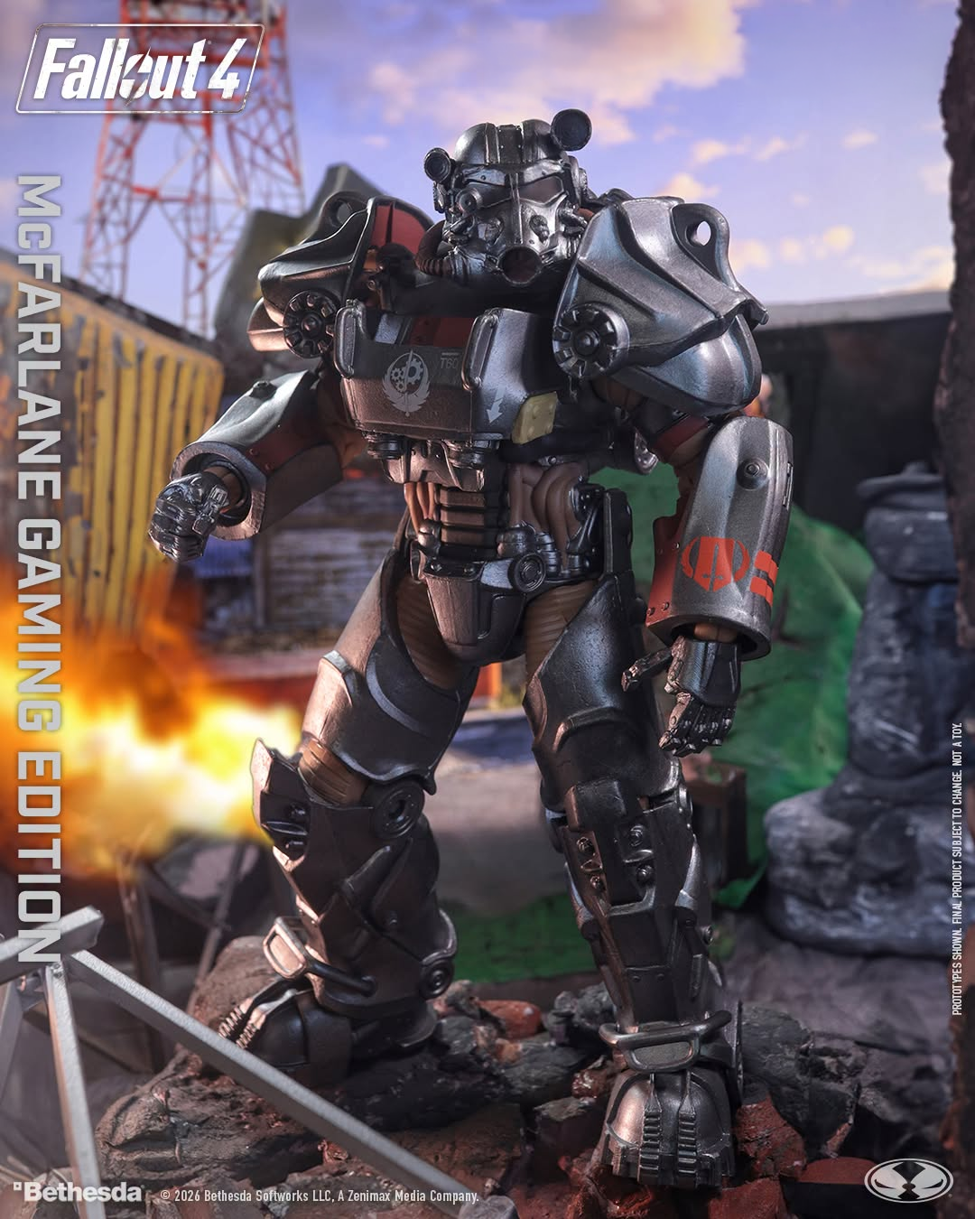 Fallout 4 McFarlane Gaming Edition Paladin Danse image 3