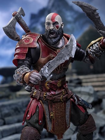 God of War Ragnarok McFarlane Elite Edition Kratos (Ares Armor) Deluxe image 2