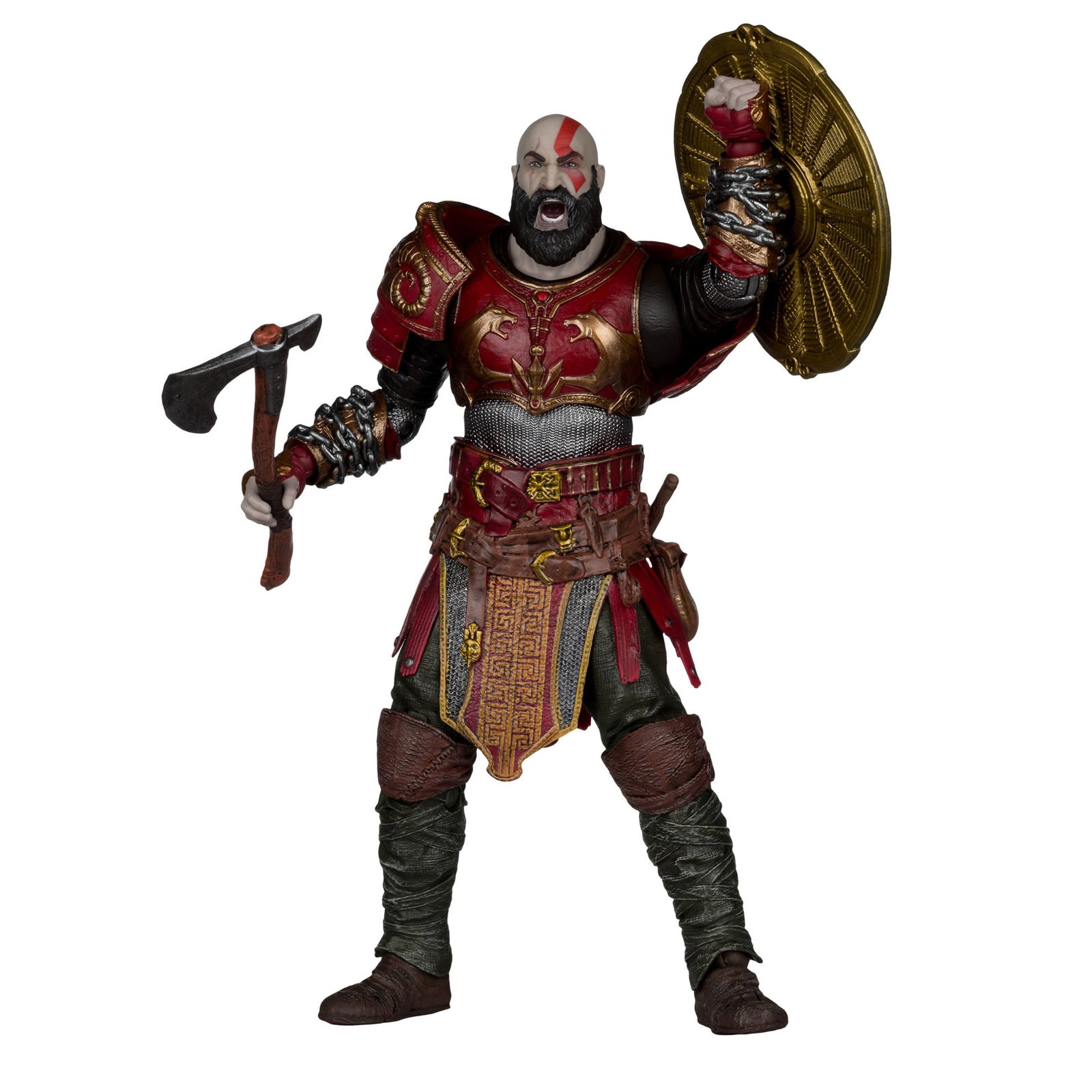 God of War Ragnarok McFarlane Elite Edition Kratos (Ares Armor) Deluxe image 4