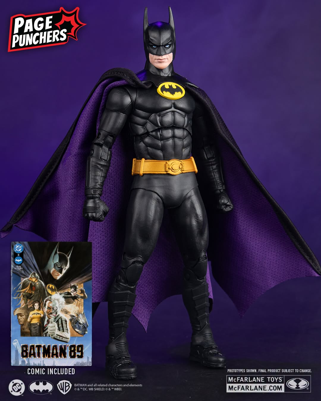 Batman '89 #6 Page Punchers Batman with Comic image 3
