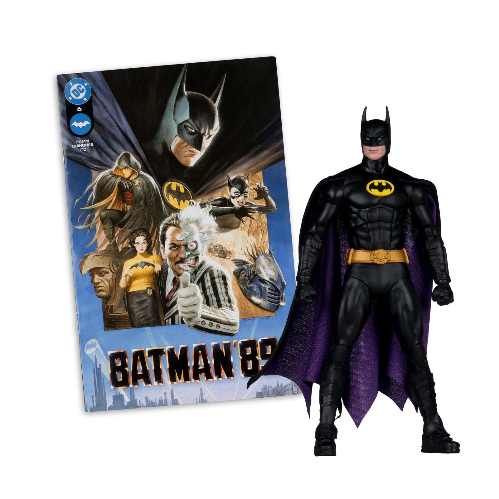 Batman '89 #6 Page Punchers Batman with Comic image 7
