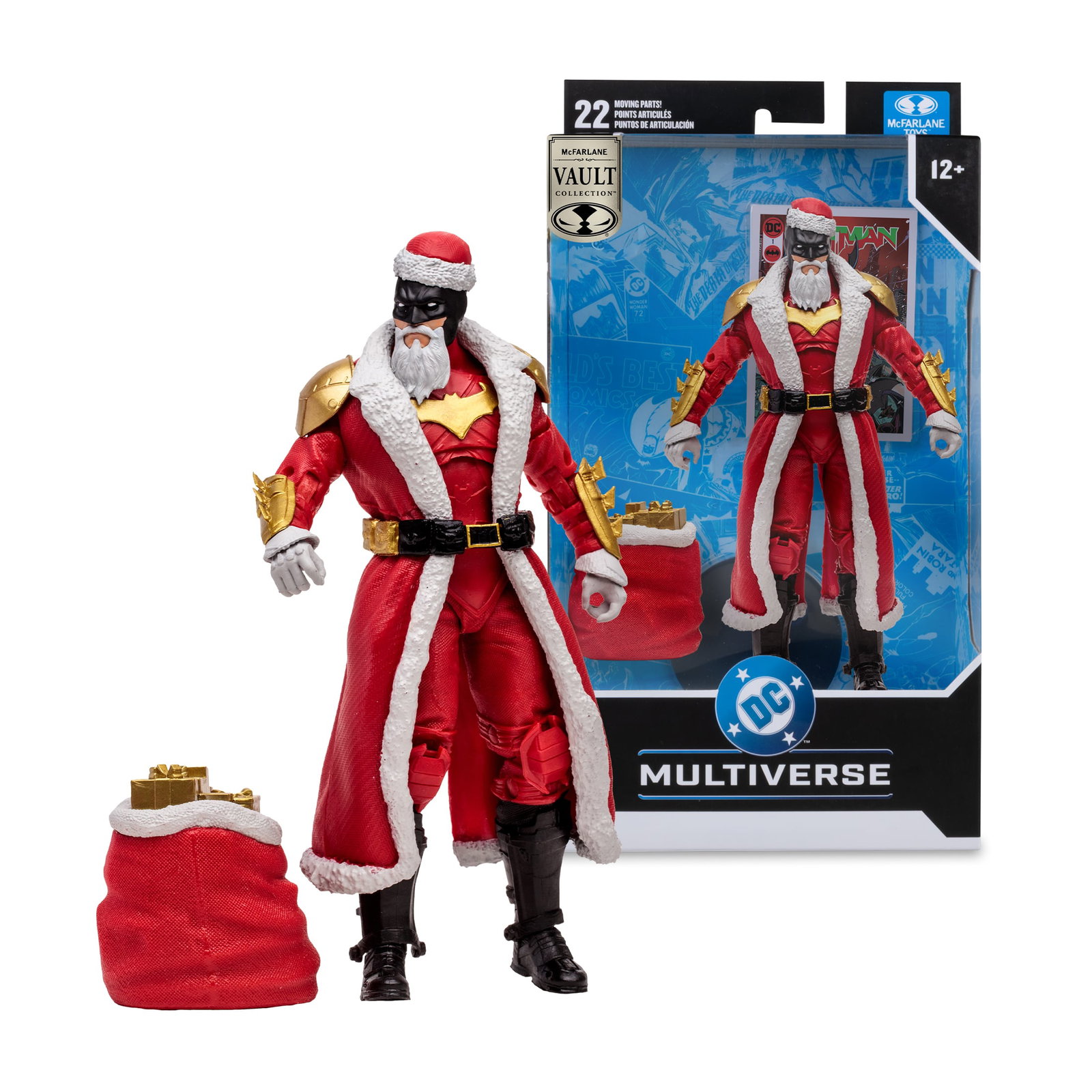DC Multiverse McFarlane Vault Collection Batman (Red Santa Suit) image 10
