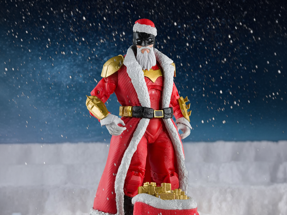 DC Multiverse McFarlane Vault Collection Batman (Red Santa Suit) image 1