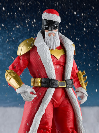 DC Multiverse McFarlane Vault Collection Batman (Red Santa Suit) image 2