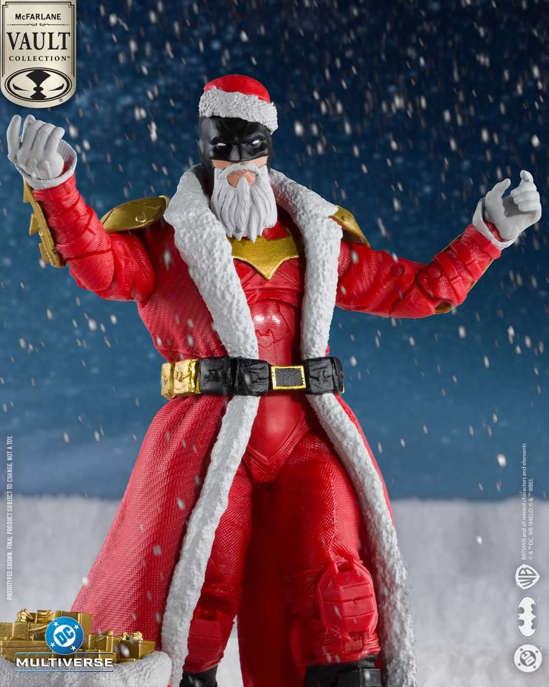 DC Multiverse McFarlane Vault Collection Batman (Red Santa Suit) image 4