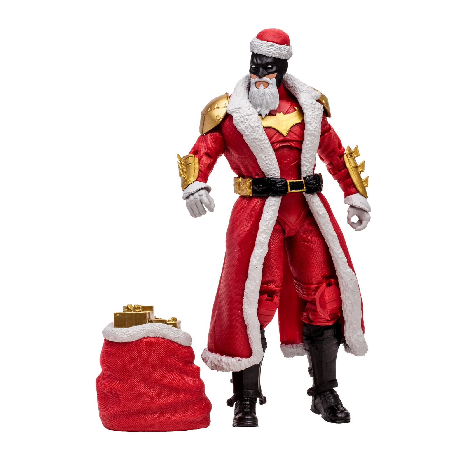 DC Multiverse McFarlane Vault Collection Batman (Red Santa Suit) image 5
