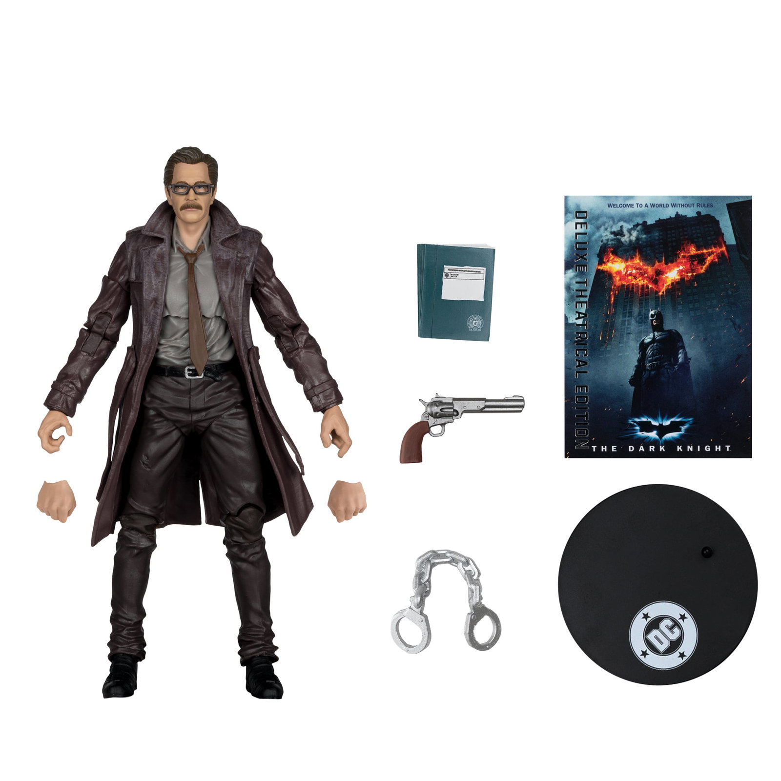 The Dark Knight (2008) DC Multiverse Commissioner James Gordon (Deluxe Theatrical Edition) image 10
