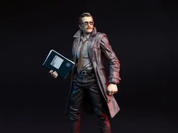 The Dark Knight (2008) DC Multiverse Commissioner James Gordon (Deluxe Theatrical Edition)