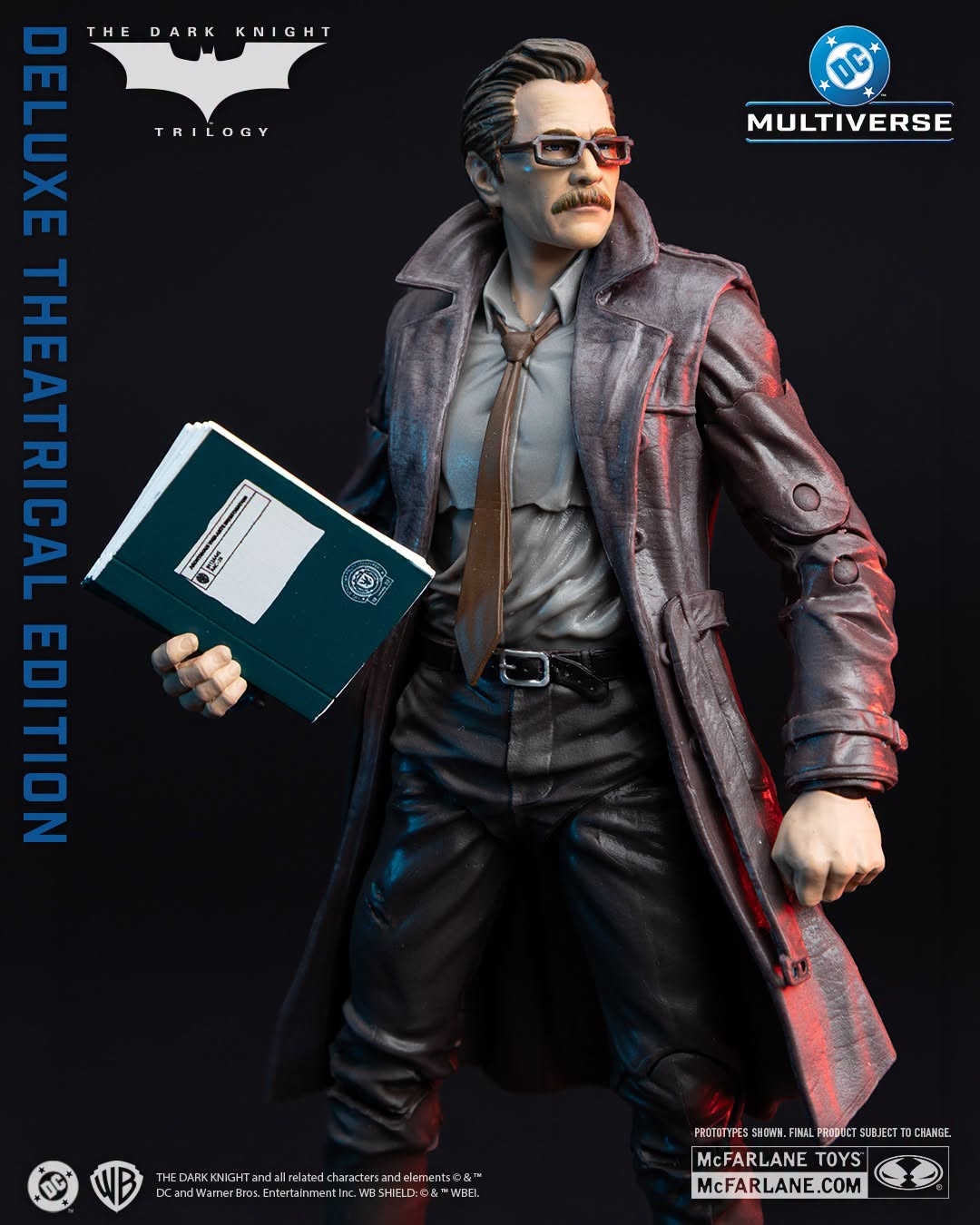The Dark Knight (2008) DC Multiverse Commissioner James Gordon (Deluxe Theatrical Edition) image 4