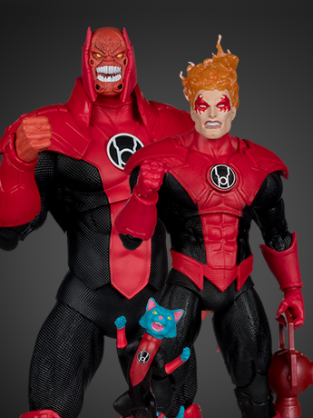 Green Lantern DC Multiverse Atrocitus & Red Lantern Corps Two-Pack image 2