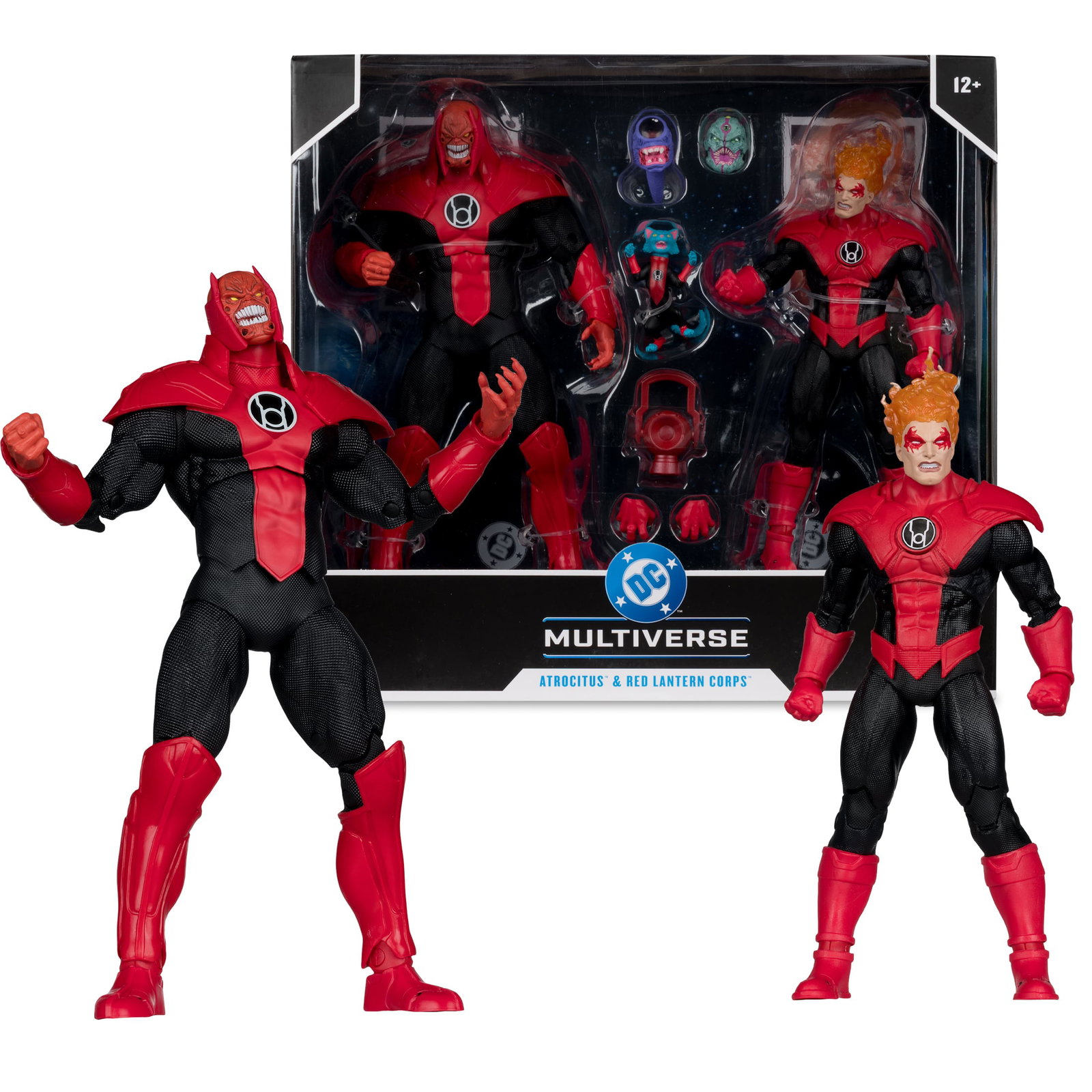 Green Lantern DC Multiverse Atrocitus & Red Lantern Corps Two-Pack image 9