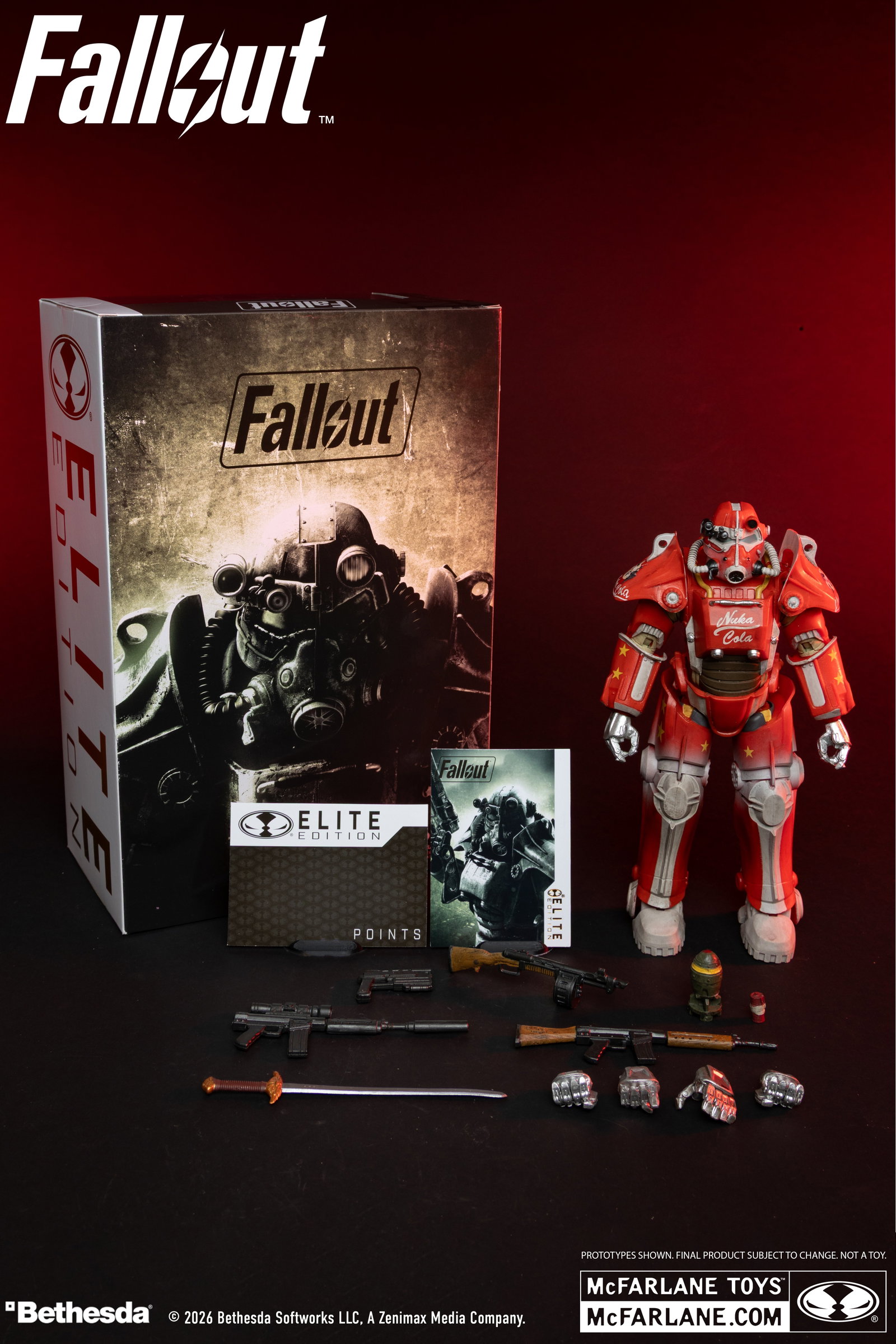 Fallout McFarlane Elite Edition #13 T-45B Nuka Cola Deluxe image 6