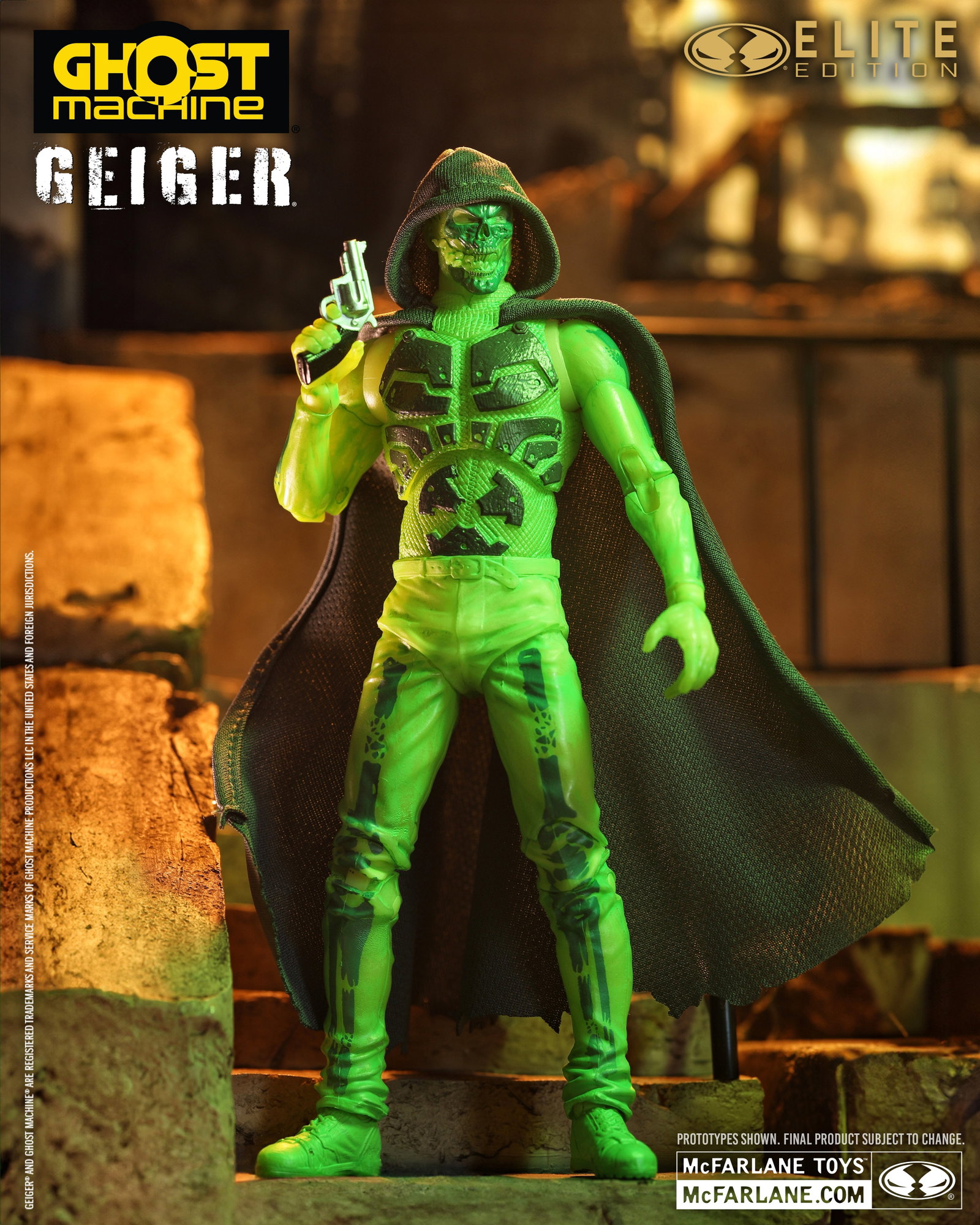 Ghost Machine McFarlane Elite Edition #15 Geiger Deluxe image 5