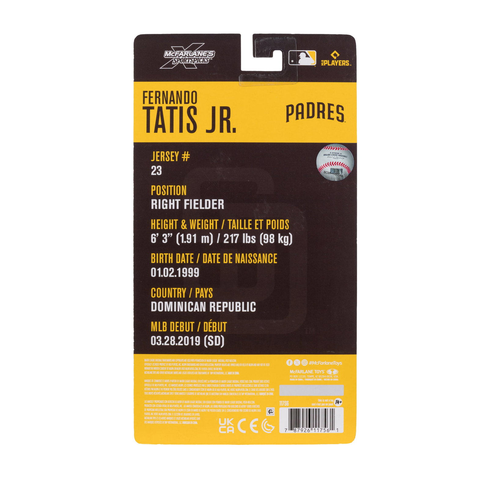 MLB SportsPicks Fernando Tatis Jr. (San Diego Padres) image 9