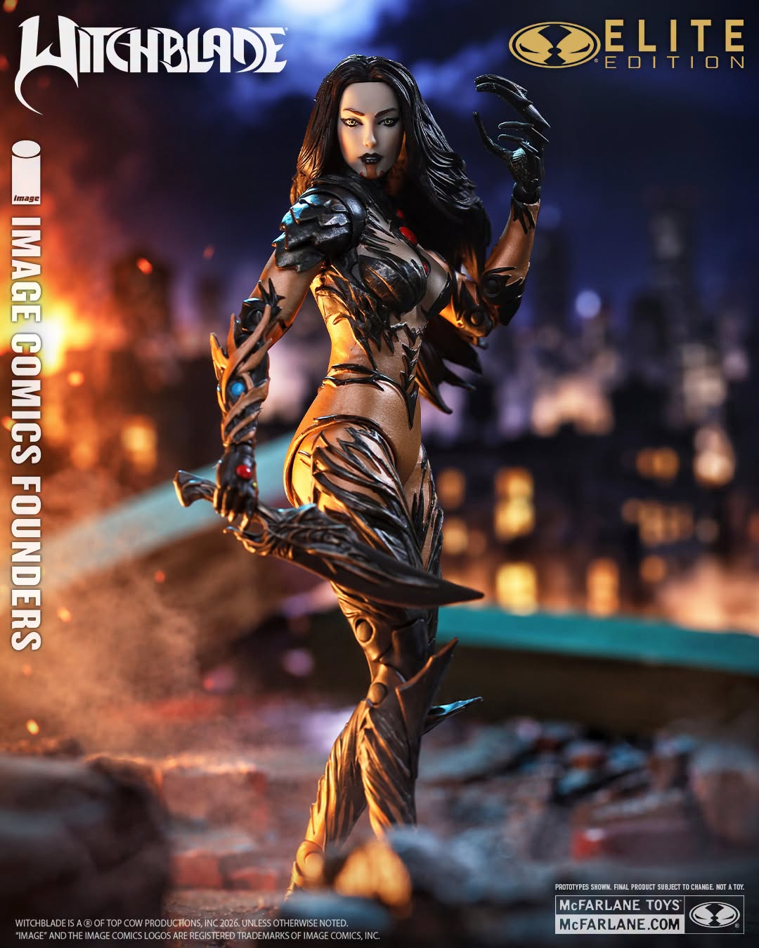 Witchblade McFarlane Elite Edition Sara Pezzini (Image Comics Founders Series) Deluxe image 3
