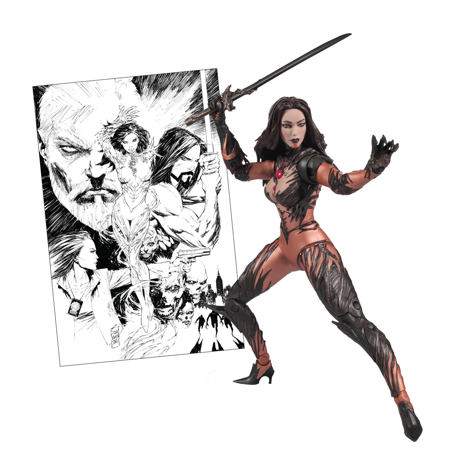 Witchblade McFarlane Elite Edition Sara Pezzini (Image Comics Founders Series) Deluxe image 8