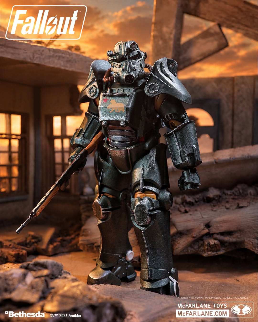 Fallout: New Vegas McFarlane Gaming Edition NCR Salvaged Power Armor image 3
