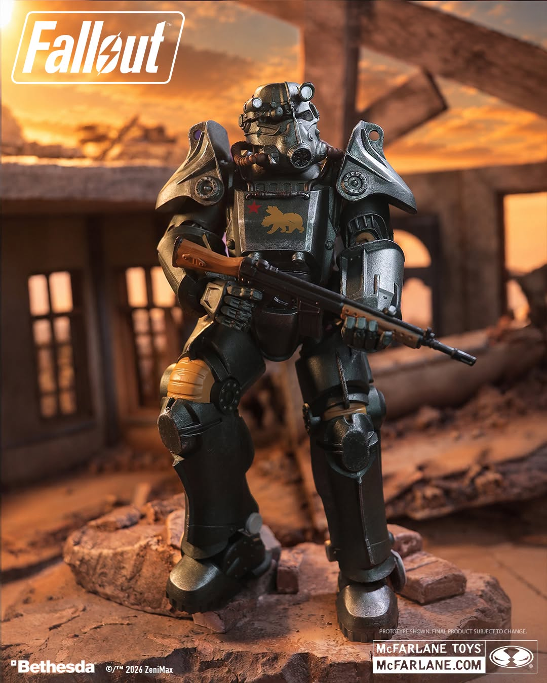 Fallout: New Vegas McFarlane Gaming Edition NCR Salvaged Power Armor image 4