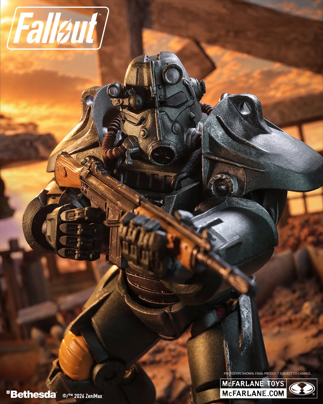 Fallout: New Vegas McFarlane Gaming Edition NCR Salvaged Power Armor image 5