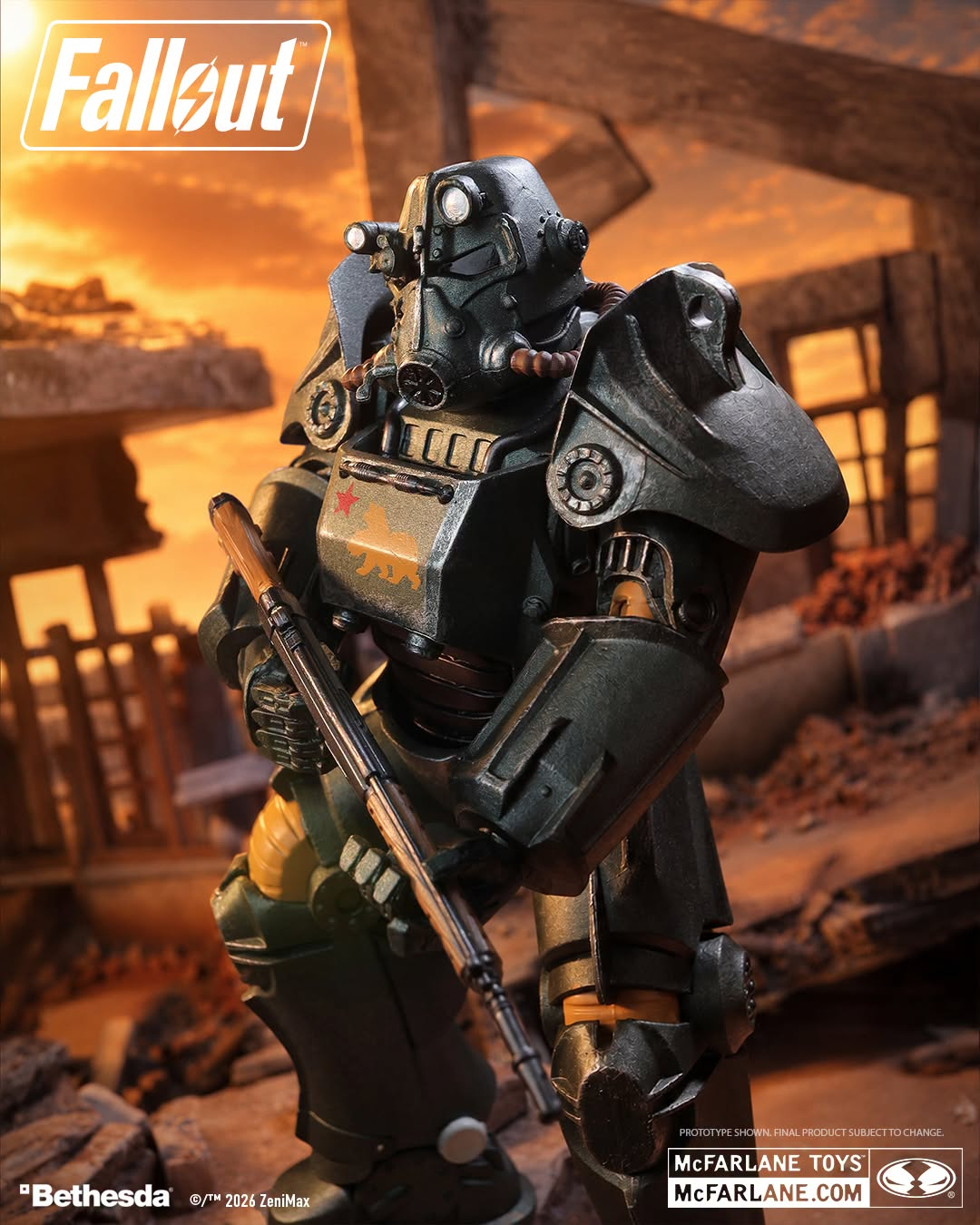 Fallout: New Vegas McFarlane Gaming Edition NCR Salvaged Power Armor image 6