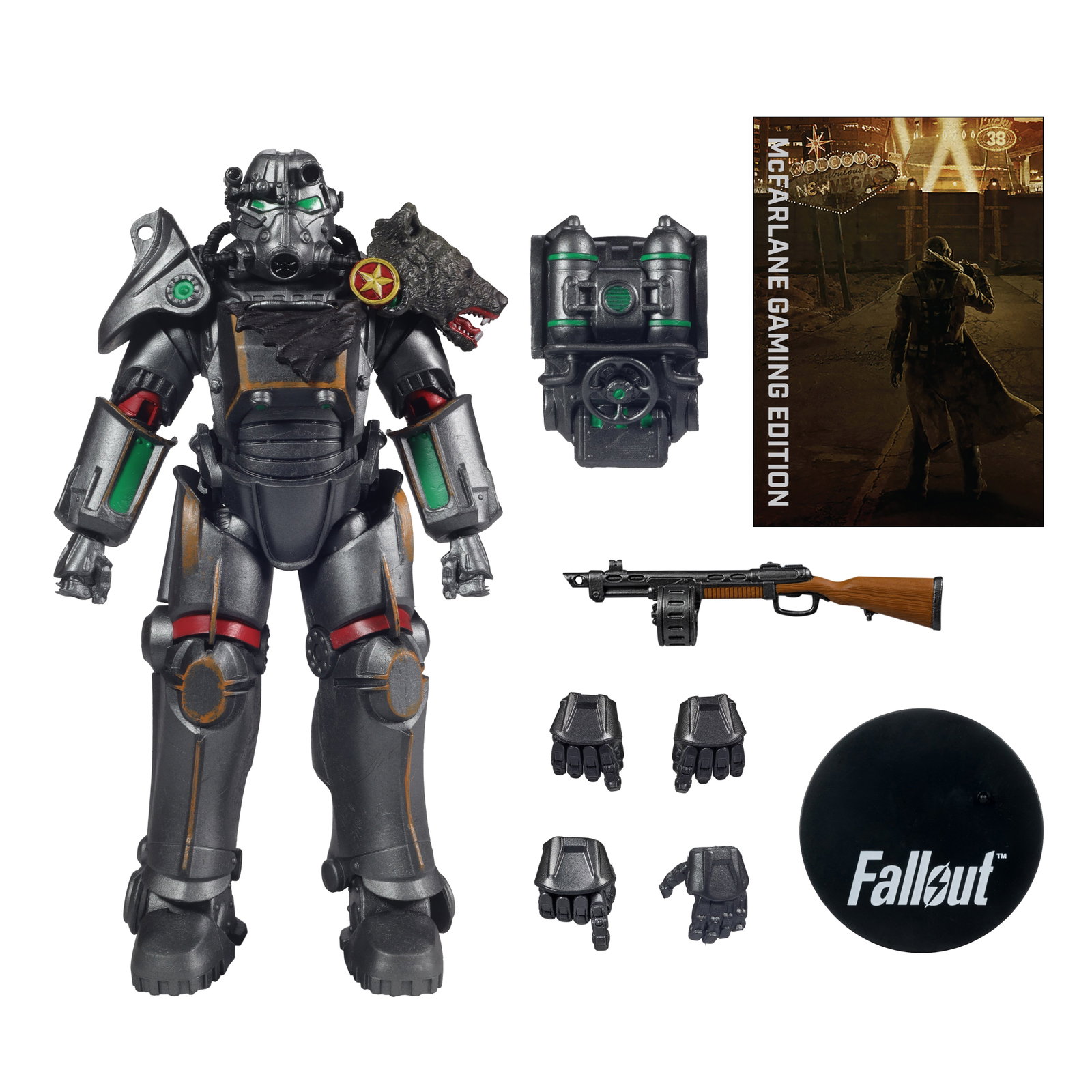 Fallout: New Vegas McFarlane Gaming Edition Scorched Sierra Power Armor image 10
