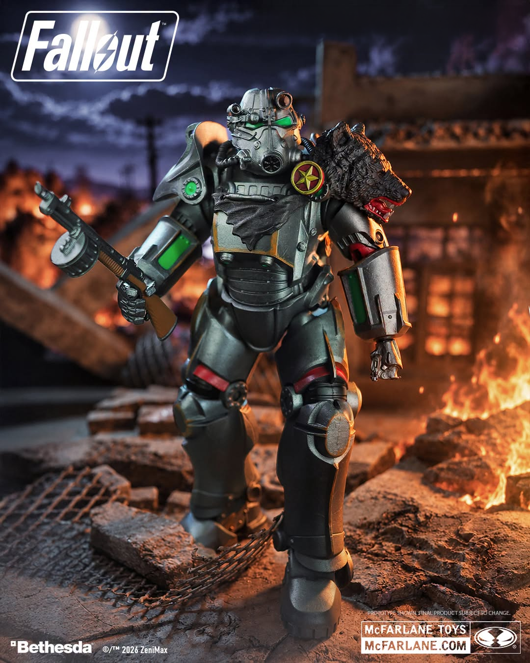 Fallout: New Vegas McFarlane Gaming Edition Scorched Sierra Power Armor image 3