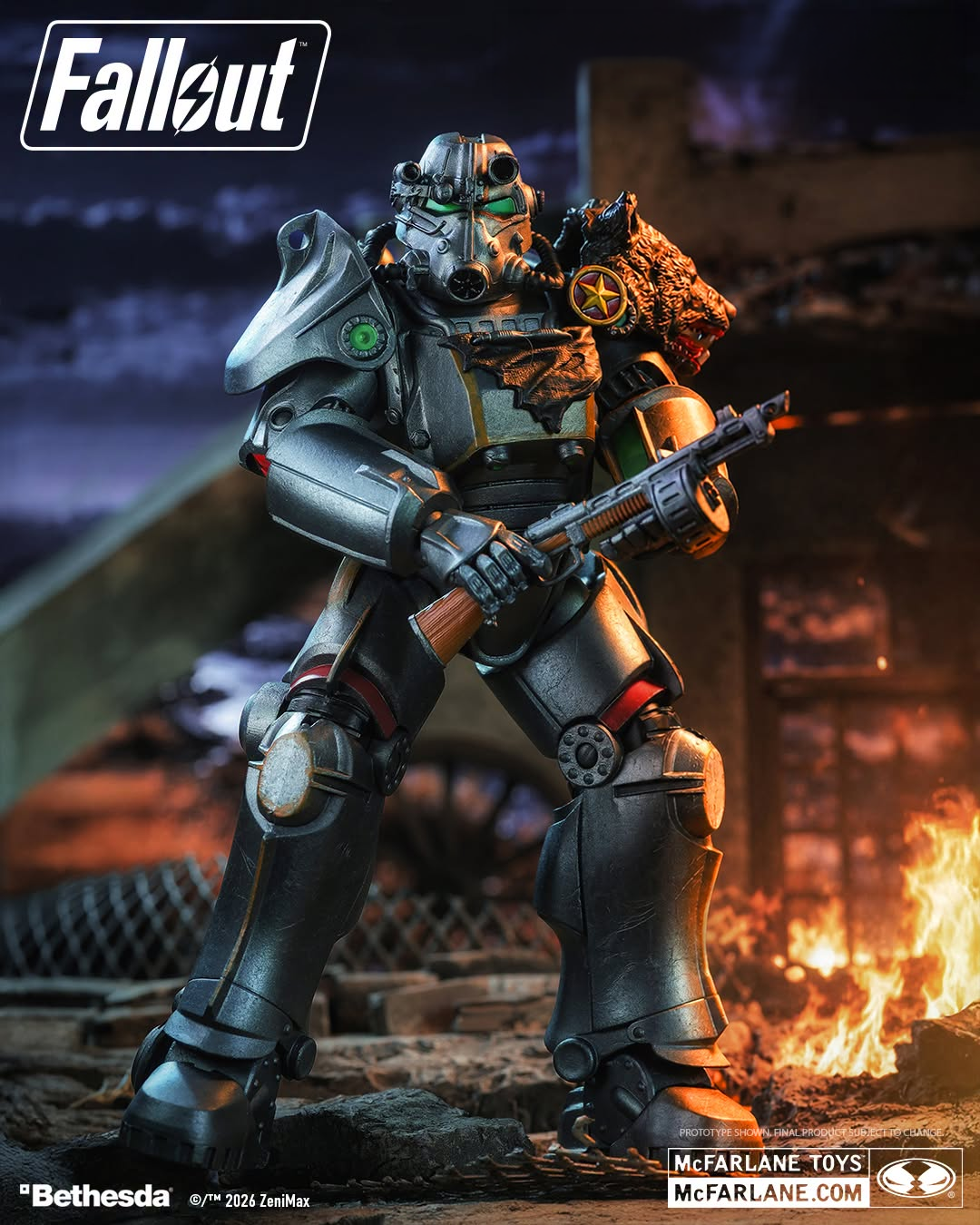 Fallout: New Vegas McFarlane Gaming Edition Scorched Sierra Power Armor image 4