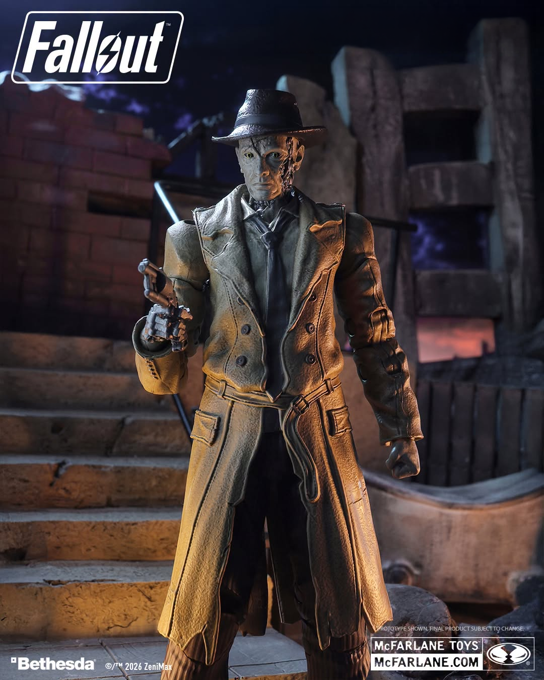 Fallout 4 McFarlane Gaming Edition Nick Valentine image 4