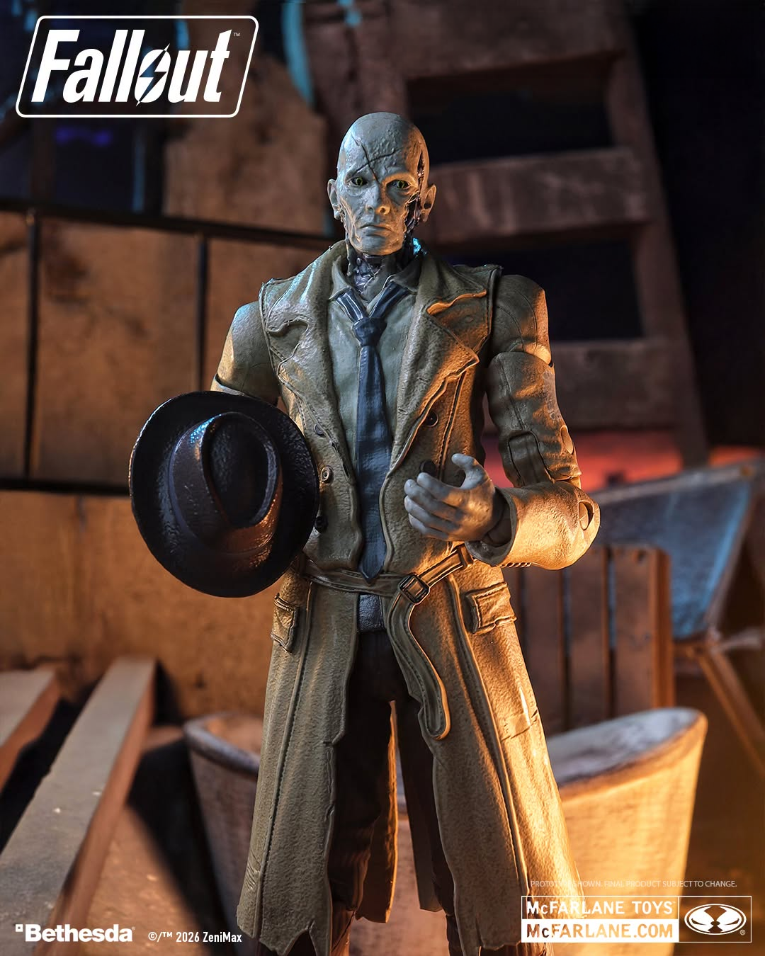 Fallout 4 McFarlane Gaming Edition Nick Valentine image 6