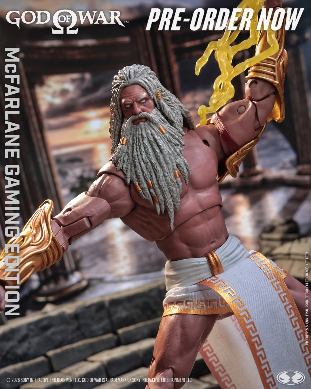 God of War McFarlane Gaming Edition Zeus image 5