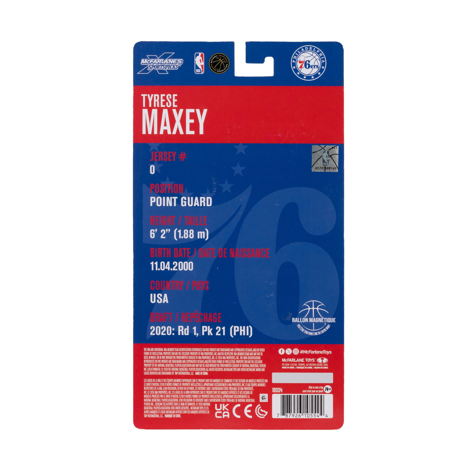NBA SportsPicks Tyrese Maxey (Philadelphia 76ers) image 10