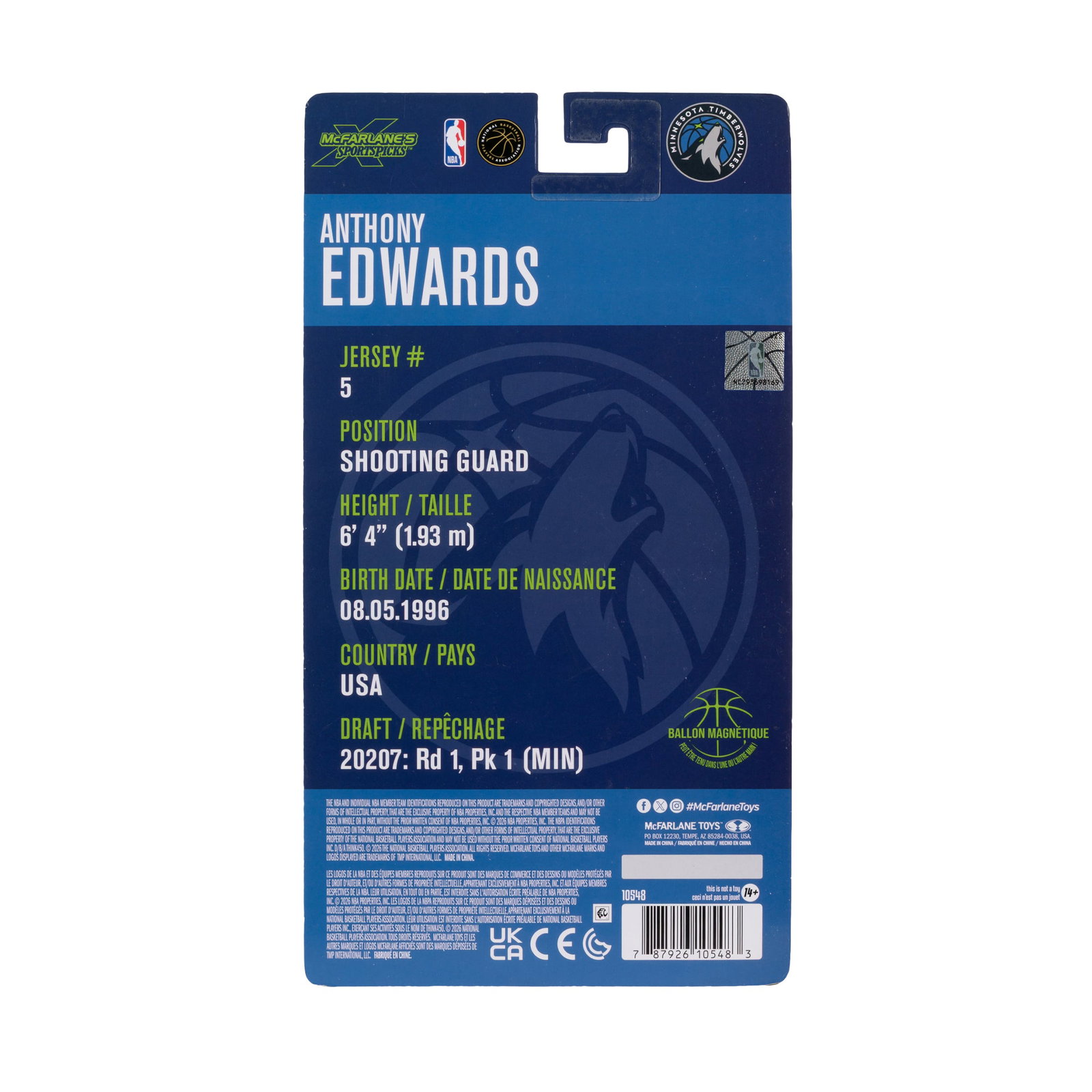 NBA SportsPicks Anthony Edwards (Minnesota Timberwolves) image 10