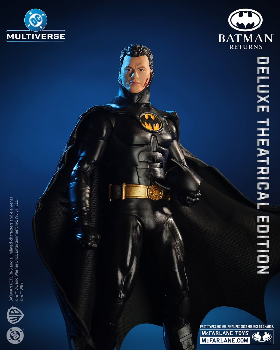 Batman Returns (1992) DC Multiverse Batman (Unmasked Deluxe Theatrical Edition) image 4