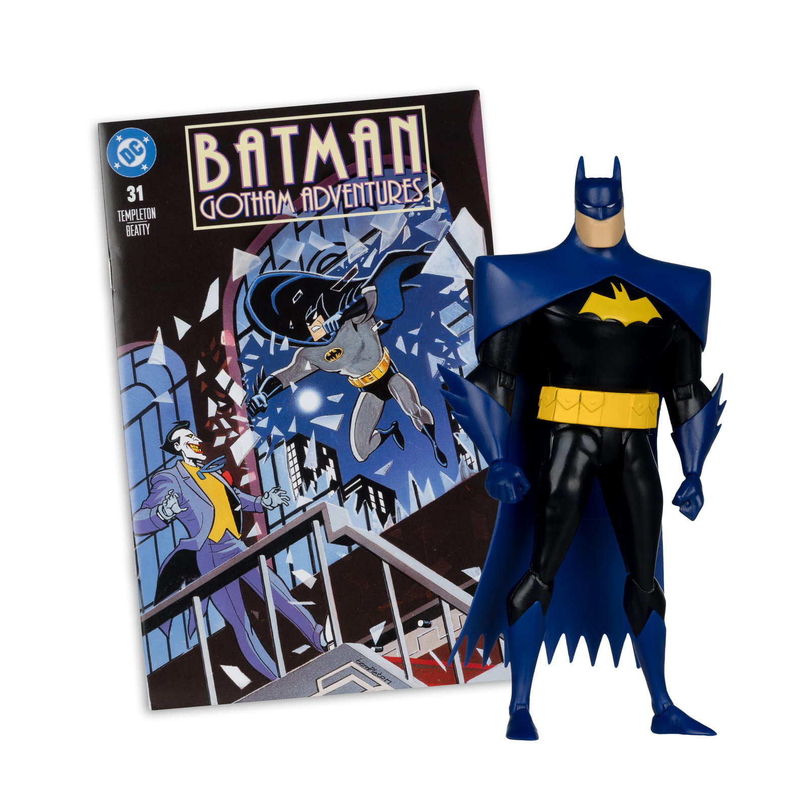 Batman: Gotham Adventures #31 Page Punchers Batman with Comic image 3