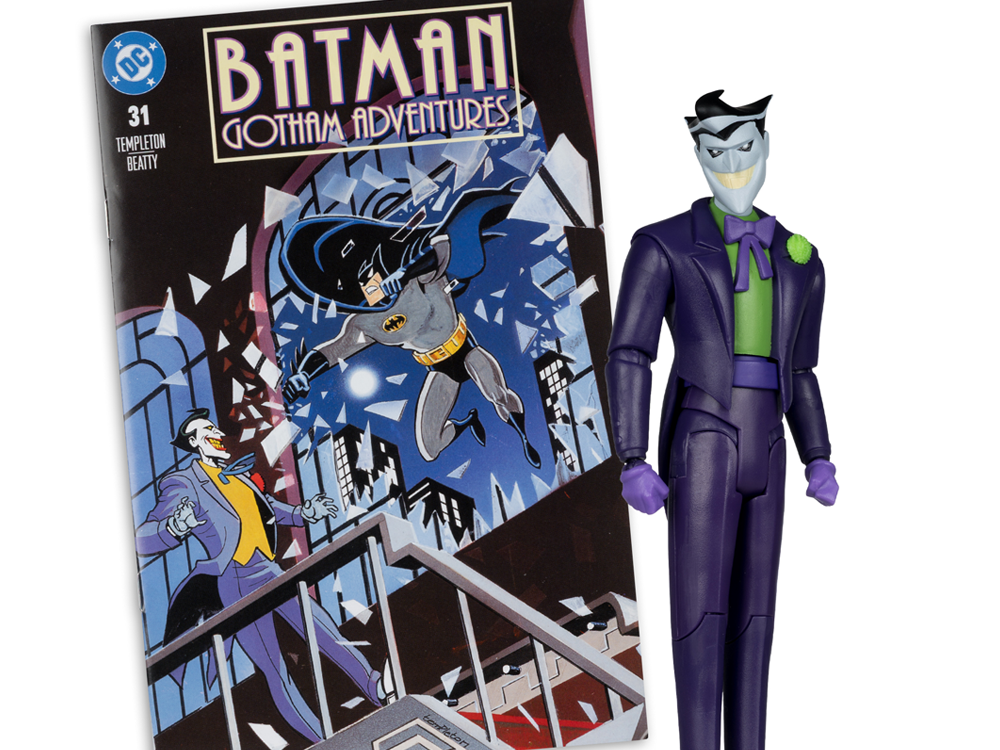 Batman: Gotham Adventures #31 Page Punchers The Joker with Comic image 1