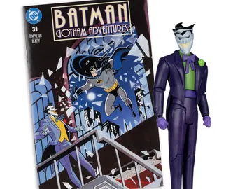 Batman: Gotham Adventures #31 Page Punchers The Joker with Comic