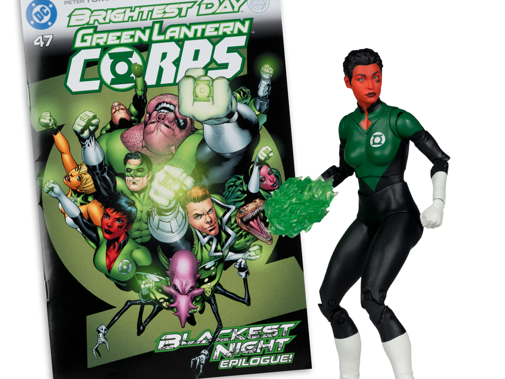 Green Lantern Corps #47 Page Punchers Soranik Natu with Comic image 1