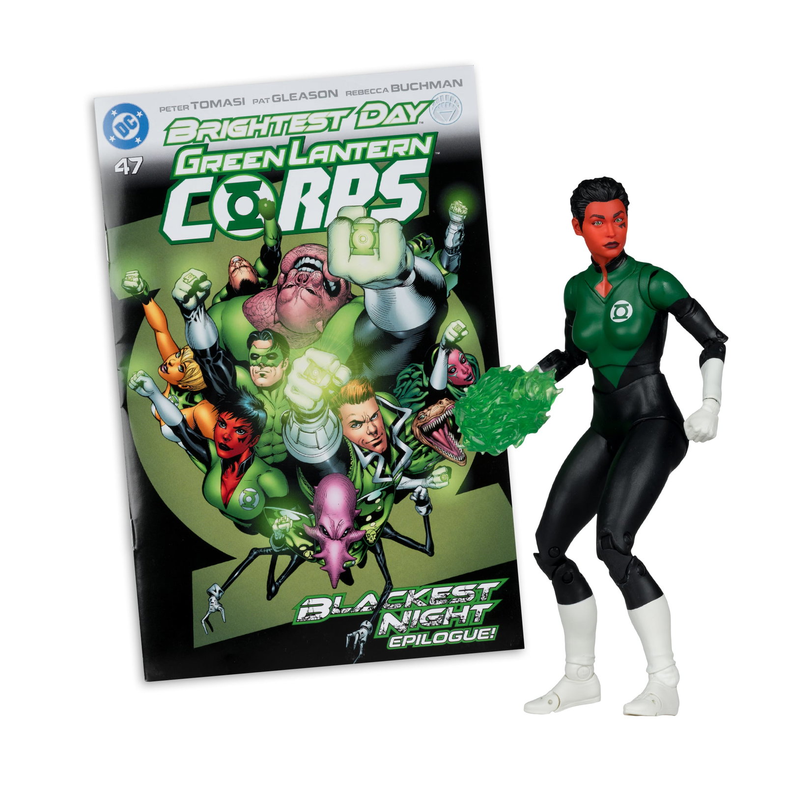 Green Lantern Corps #47 Page Punchers Soranik Natu with Comic image 3
