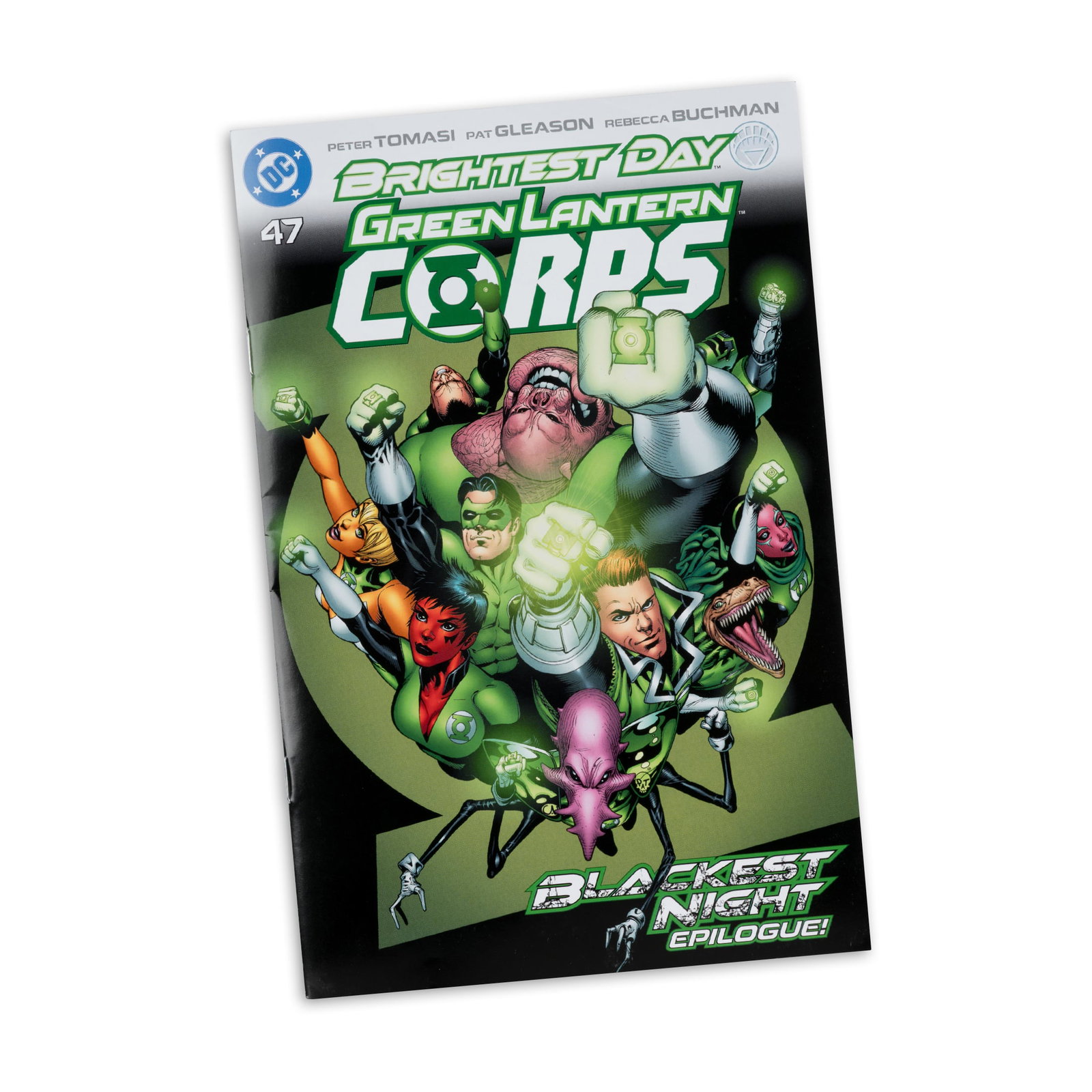 Green Lantern Corps #47 Page Punchers Soranik Natu with Comic image 7