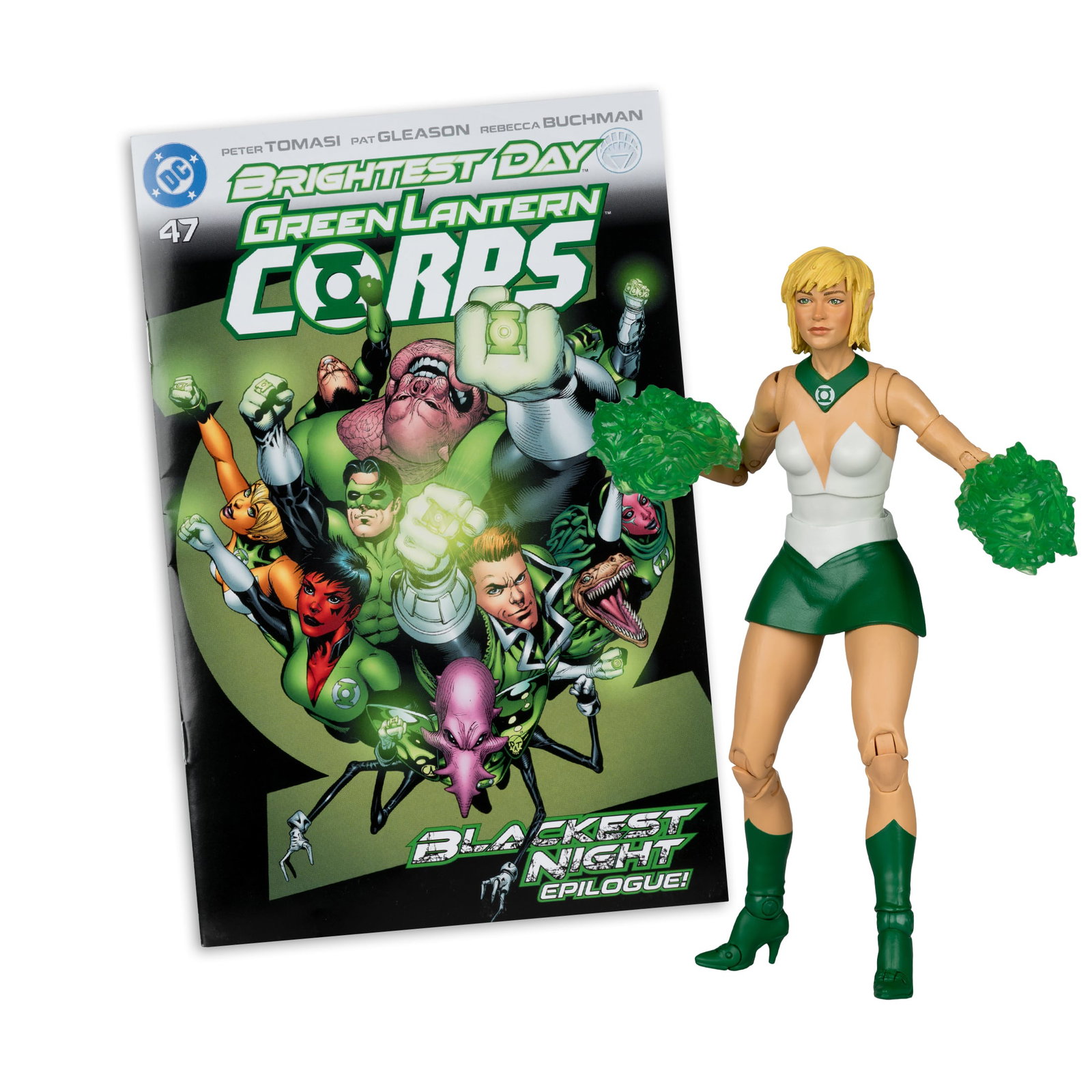 Green Lantern Corps #47 Page Punchers Arisia with Comic image 5