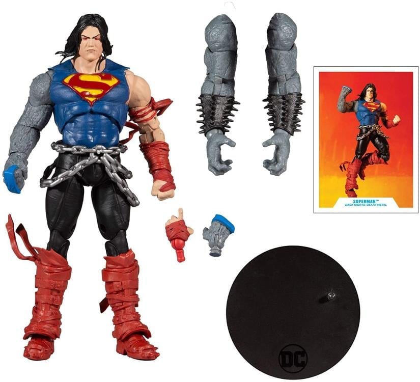 Dark Nights: Death Metal DC Multiverse Superman (Collect to Build: Darkfather) image 10