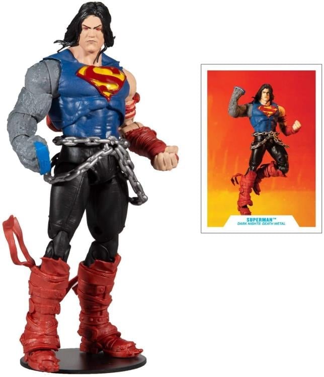 Dark Nights: Death Metal DC Multiverse Superman (Collect to Build: Darkfather) image 9