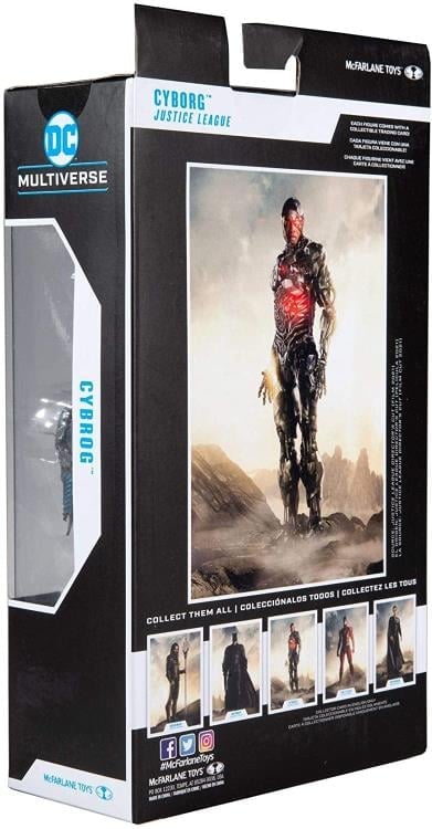 Justice League (2021) DC Multiverse Cyborg image 10