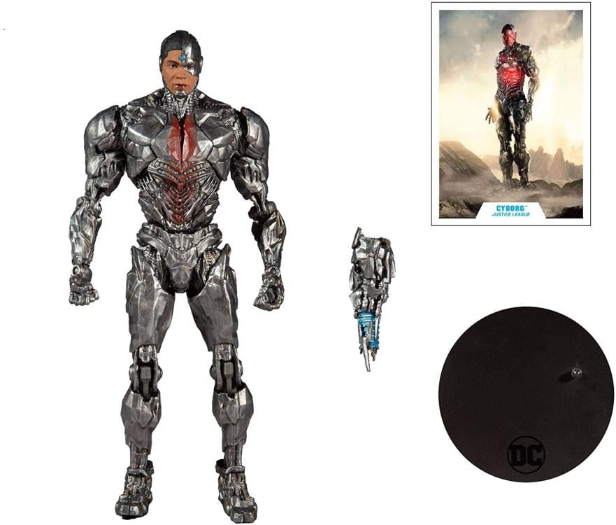 Justice League (2021) DC Multiverse Cyborg image 8