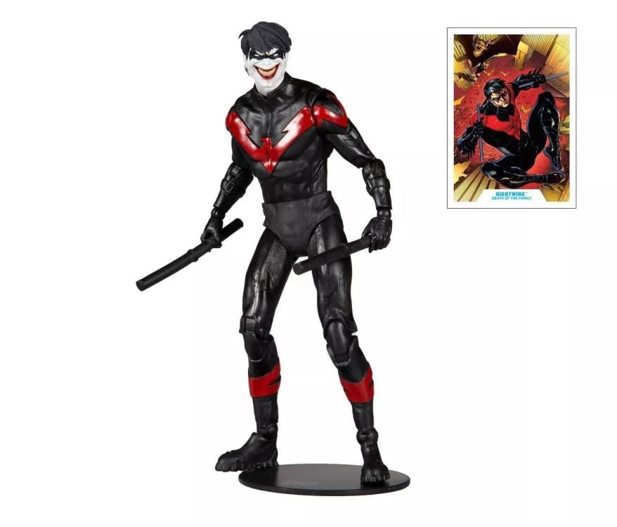 Death of the Family DC Multiverse Nightwing (Joker Toxin) image 4